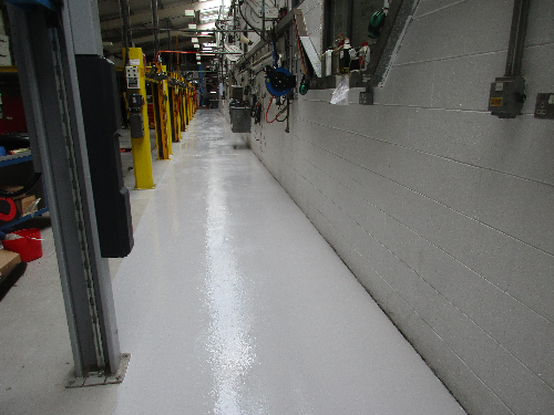 Industrial Garage Floor Painting Newcastle Upon Tyne