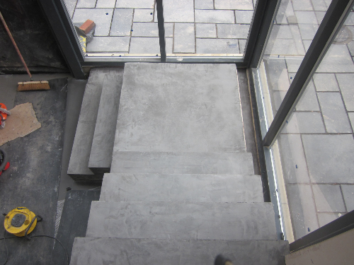 Concrete floor repair and micro screed coating Tyneside Concrete floor repair and micro screed coating Tyneside