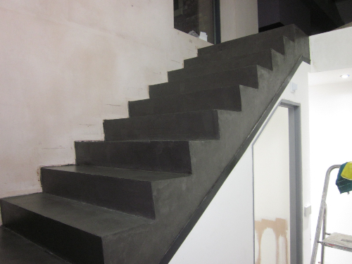 Microscreed staircase installation Carlisle restaurant Microscreed staircase installation Carlisle restaurant