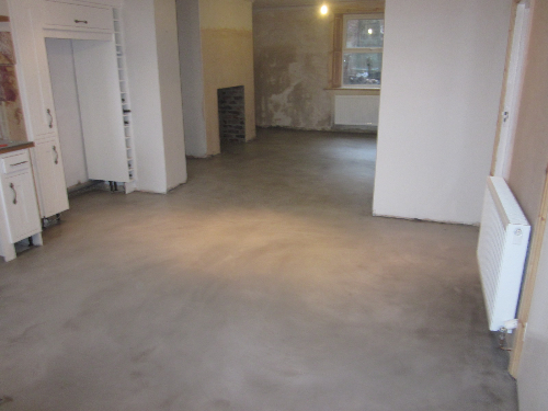 Microscreed in the colour stone at Newcastle Upon Tyne