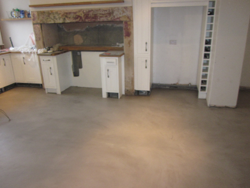 Residential microscreed installation Westgate Newcastle