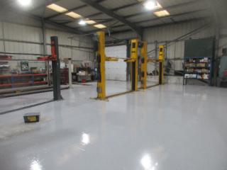 Garage Workshop Floor Painting Specialist Northallerton
