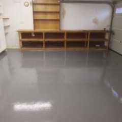 Domestic Garage Floor Painting Newcastle Upon Tyne
