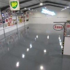Garage Showroom Floor Painters County Durham