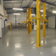 Commercial Garage Floor Painting County Durham