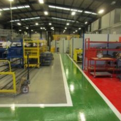 Factory Floor Painting North Shields Tyne and Wear
