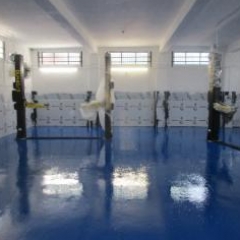 Commercial Garage Floor Painting Newcastle Upon Tyne